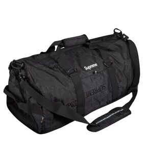 Supreme Black Duffle Bag